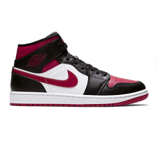 Nike Air Jordan 1 Mid Bred Toe