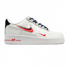 Nike Air Force 1 White Blue Red