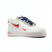Nike Air Force 1 White Blue Red