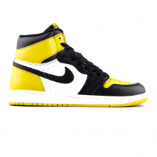 Nike Air Jordan 1 Mid Black/White/Yellow